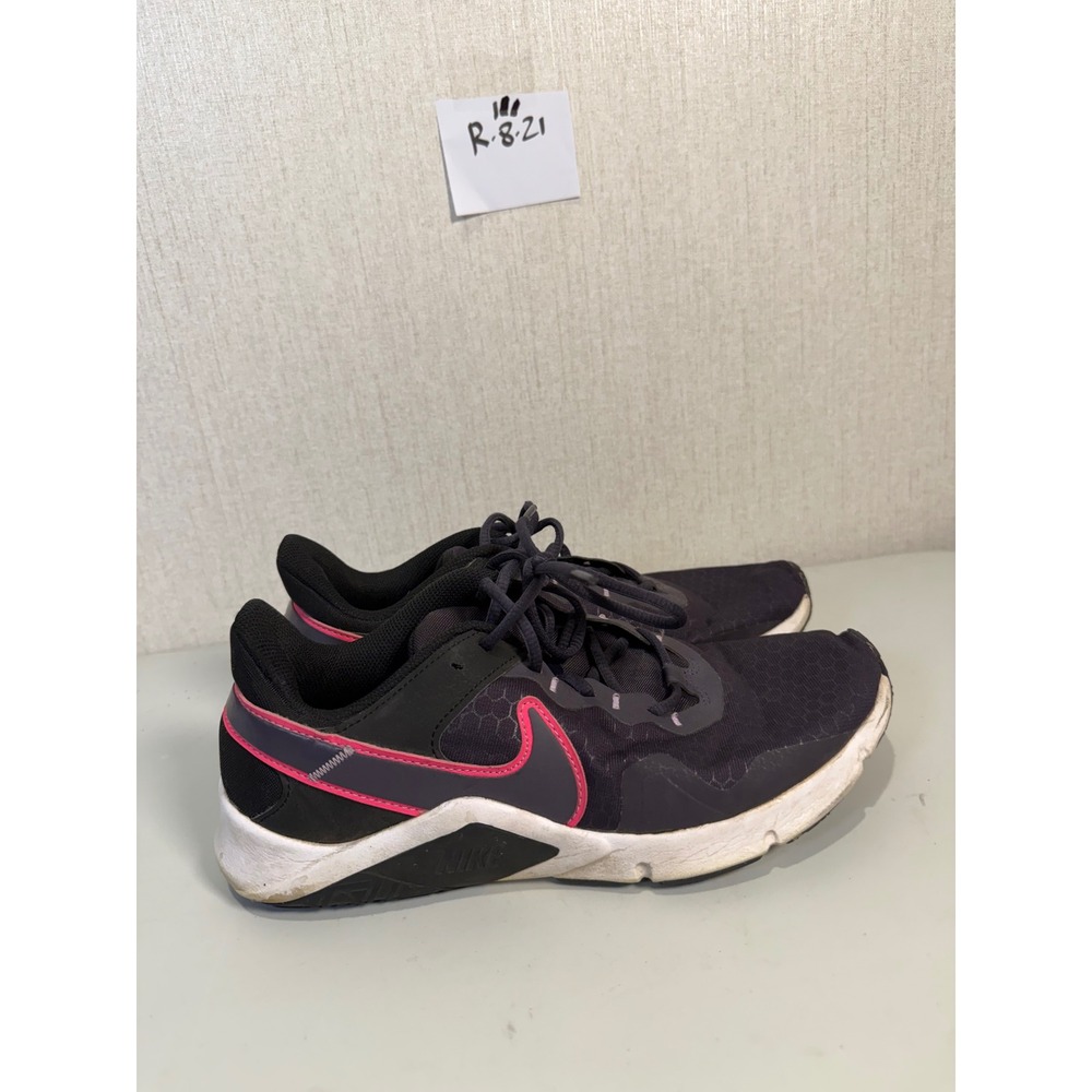 Nike Legend Essential 2 Womens Training Shoes Black Pink CQ9545-014 Size 11